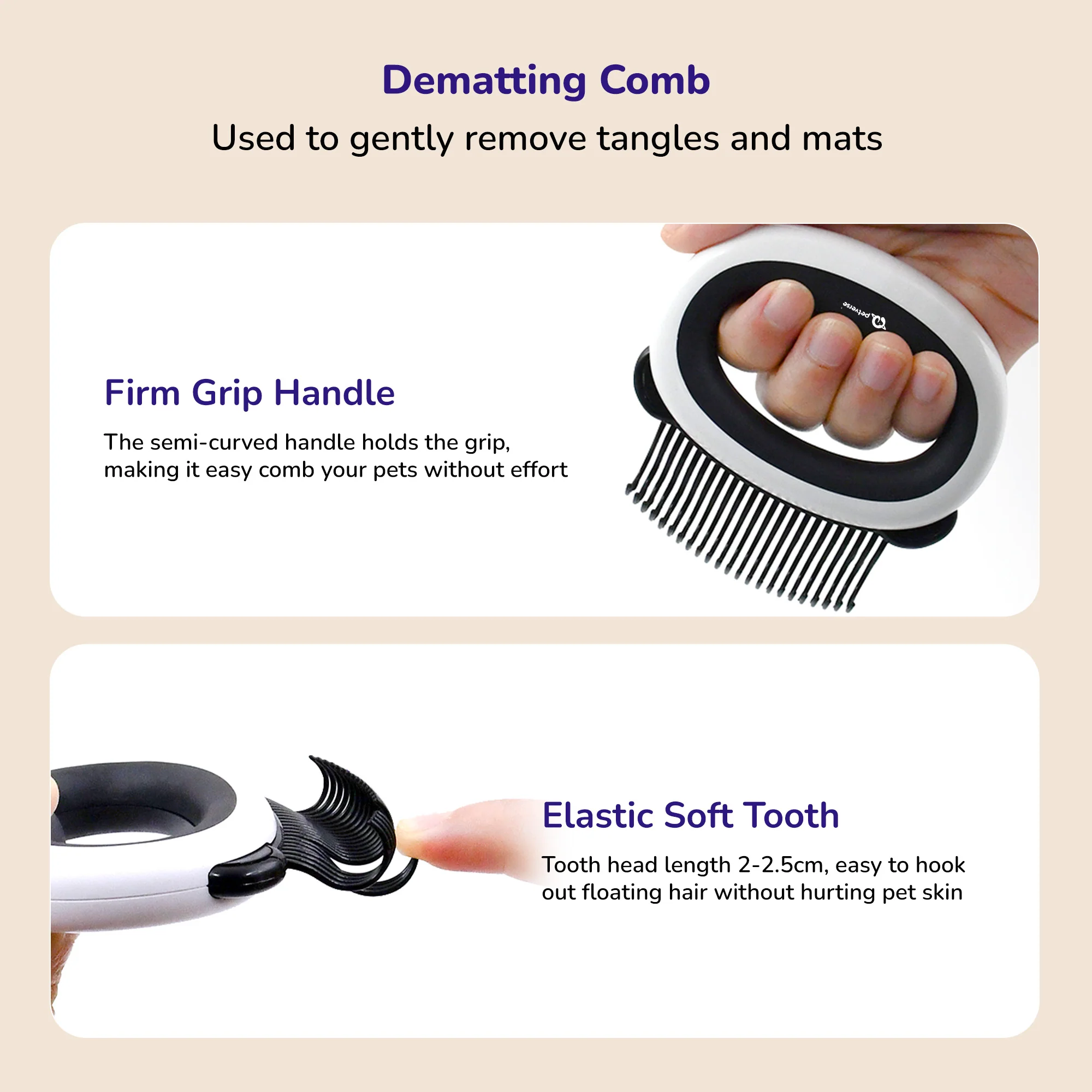 Petverse 7 in 1  Professional Deshedding, Detangling & Nail Care Kit for Dogs & Cats - Image 9