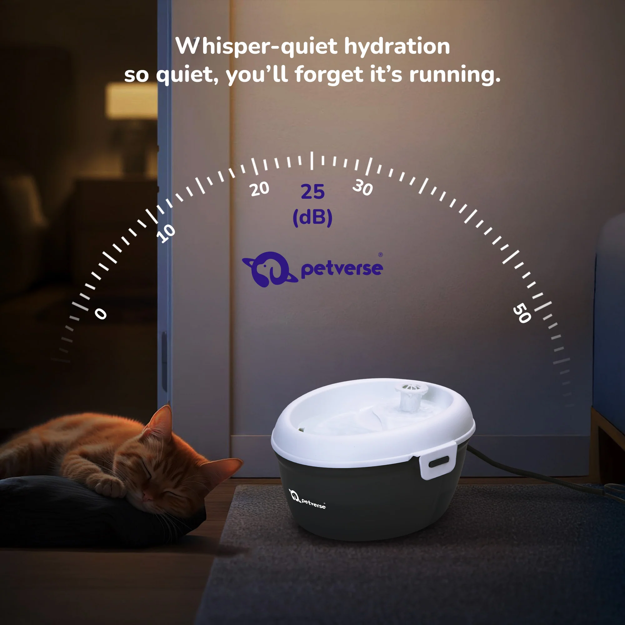 Petverse Oral Care Water Fountain for Dogs & Cats - Image 2