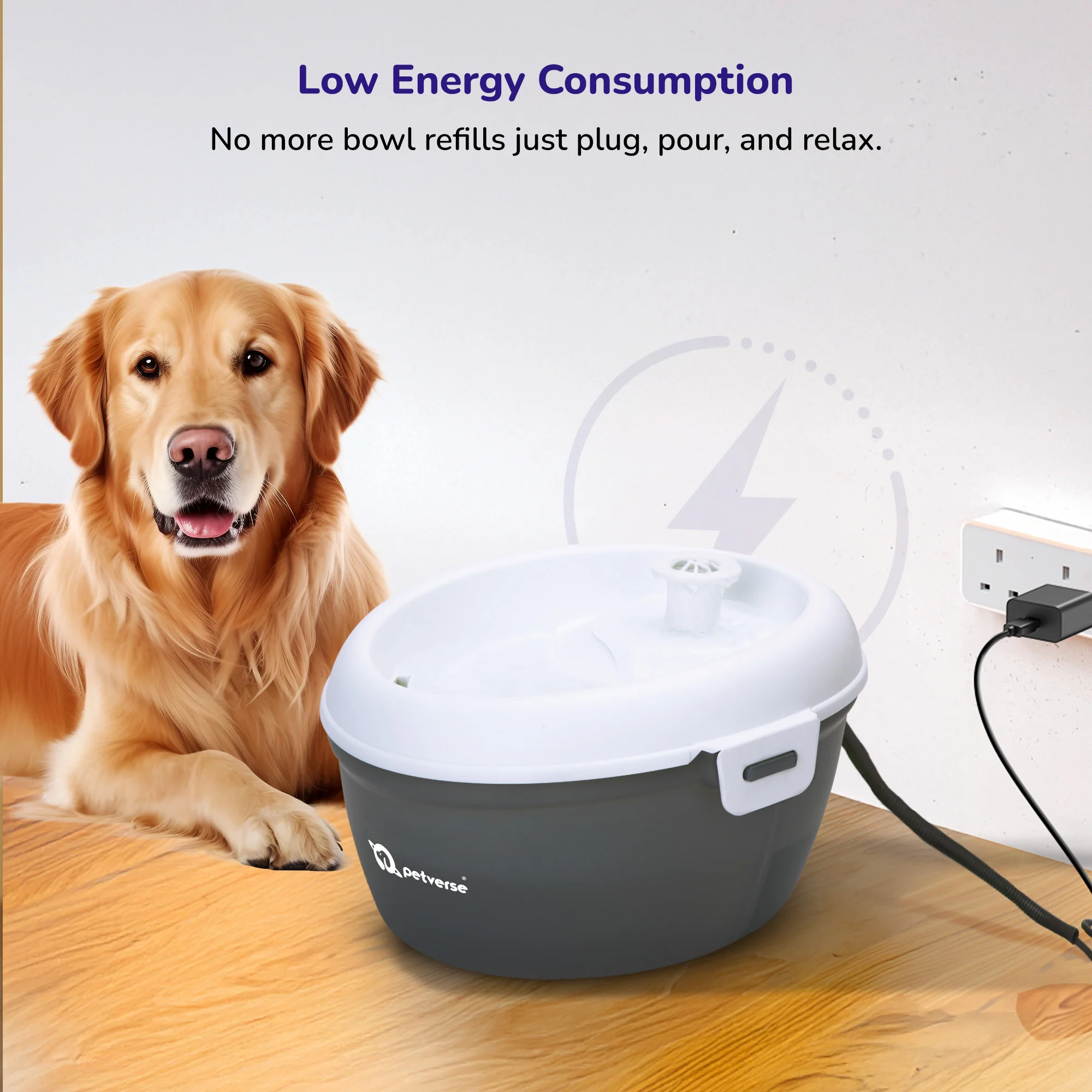 Petverse Oral Care Water Fountain for Dogs & Cats - Image 6