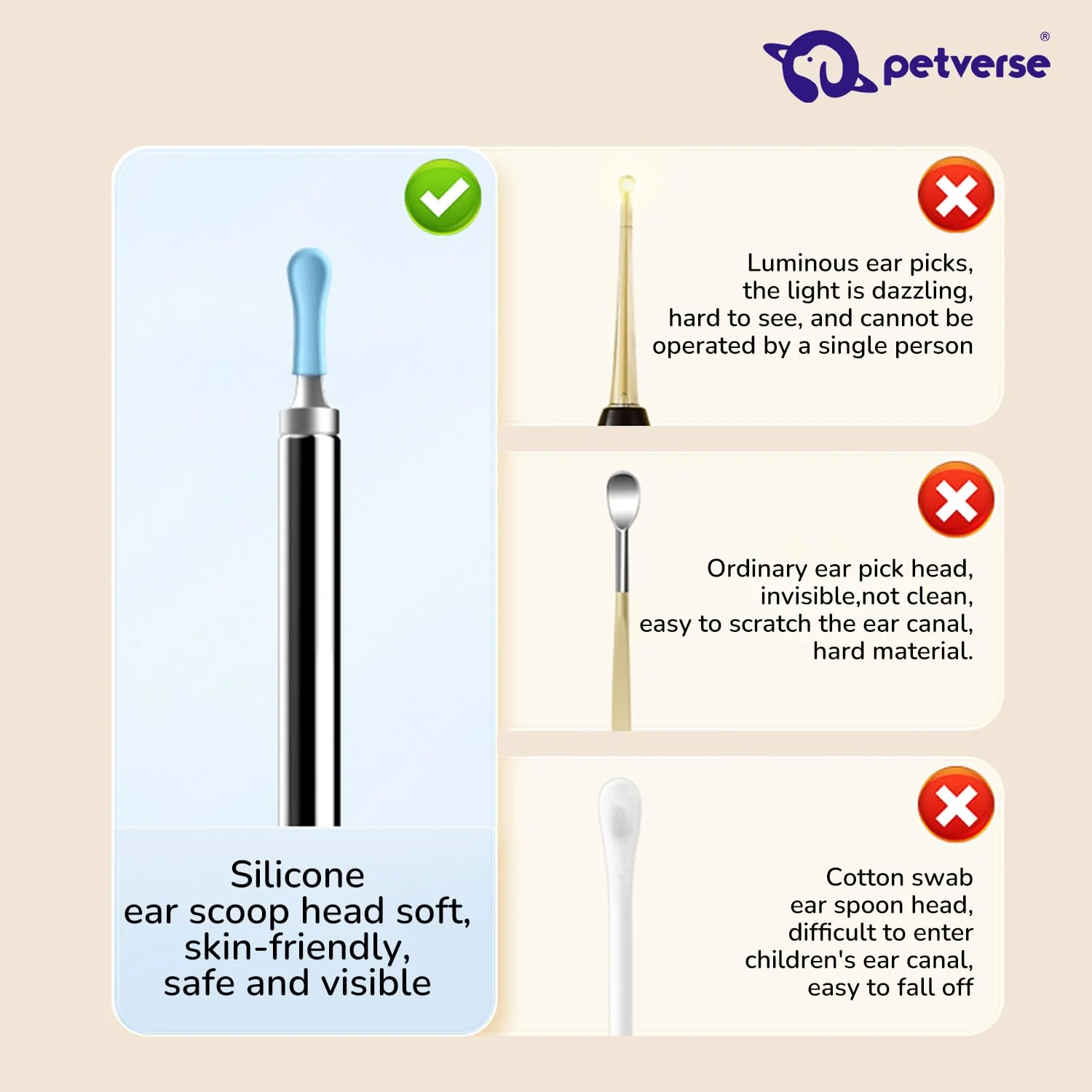 Petverse Smart Visual Pet Ear Cleaner with Camera for Dogs & Cats - Image 3
