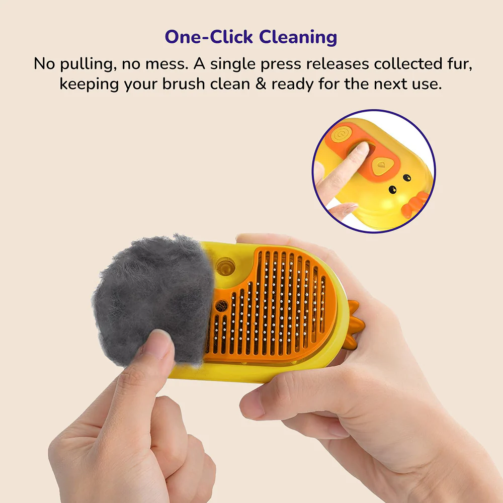 Petverse Steam Brush for Dogs & Cats - Image 4