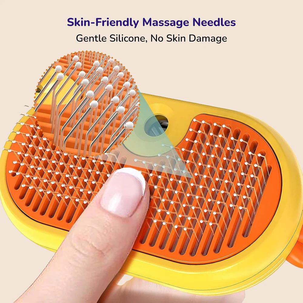 Petverse Steam Brush for Dogs & Cats - Image 7