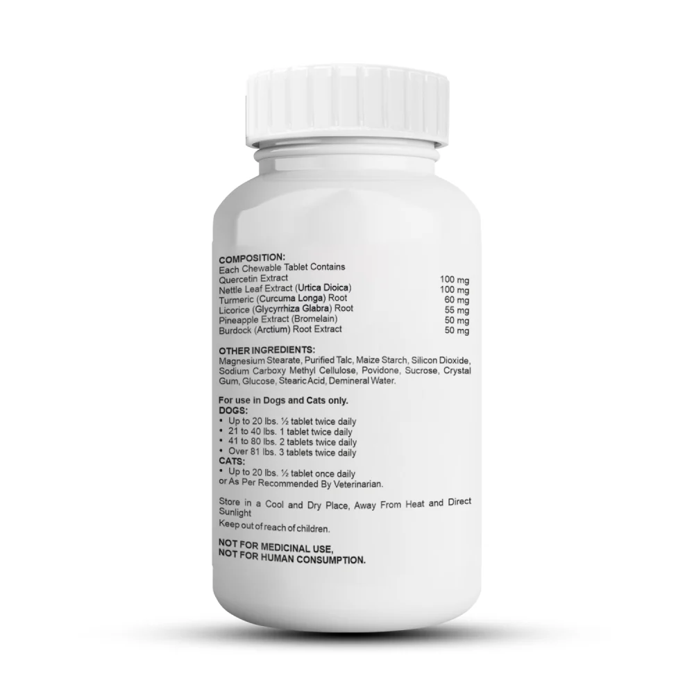 Petvit Allergy Aid Tablets for Dogs and Cats - Image 3