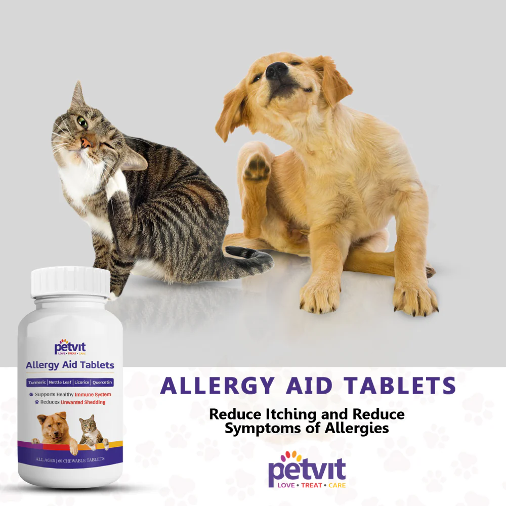Petvit Allergy Aid Tablets for Dogs and Cats - Image 7