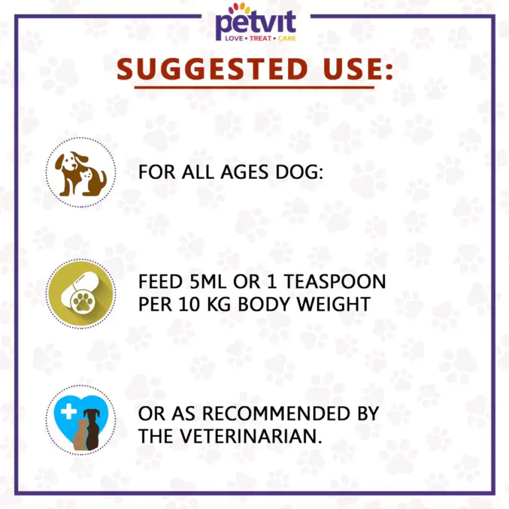 Petvit Calcium Syrup for Dogs - Image 6