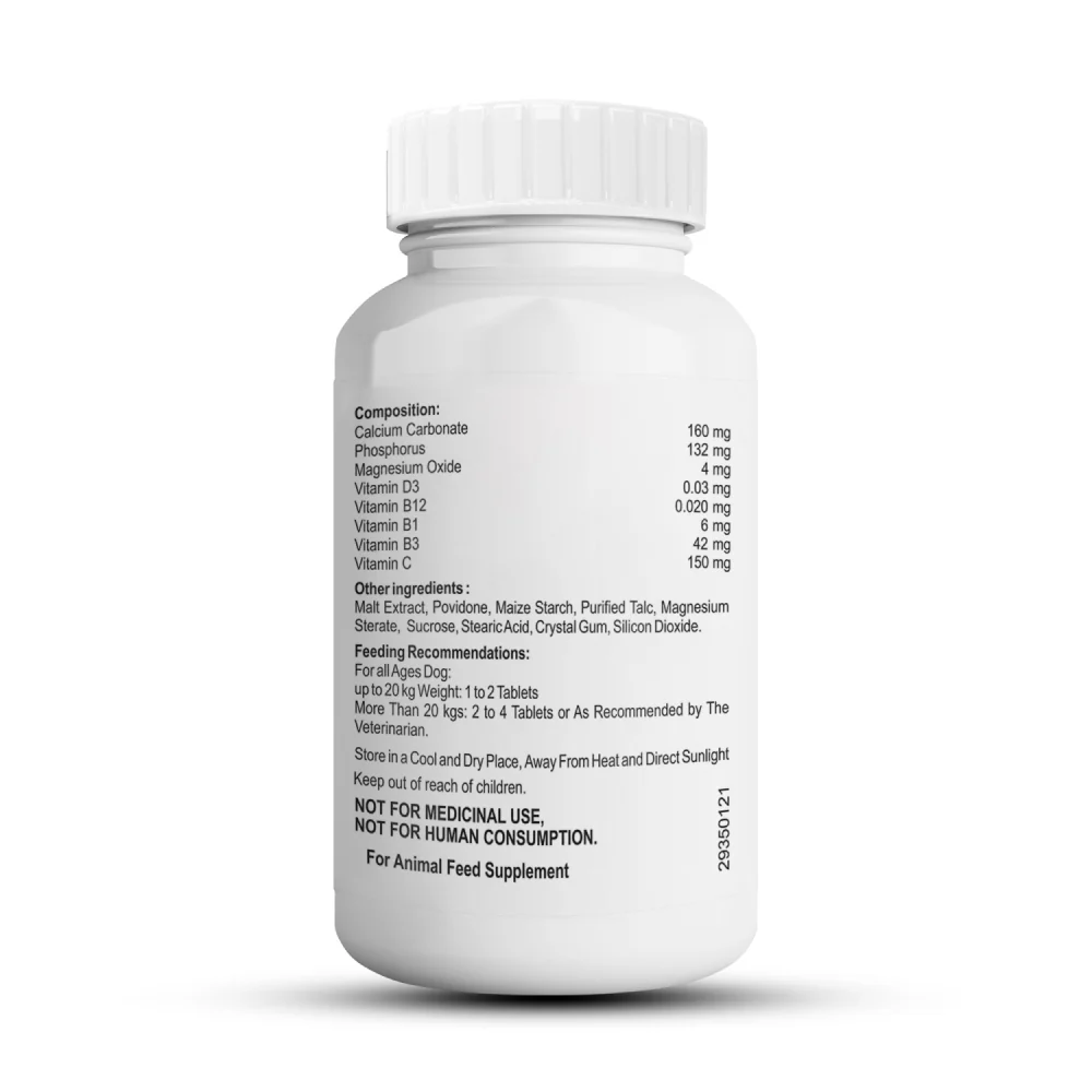 Petvit Calcium Tablets for Dogs and Cats - Image 5