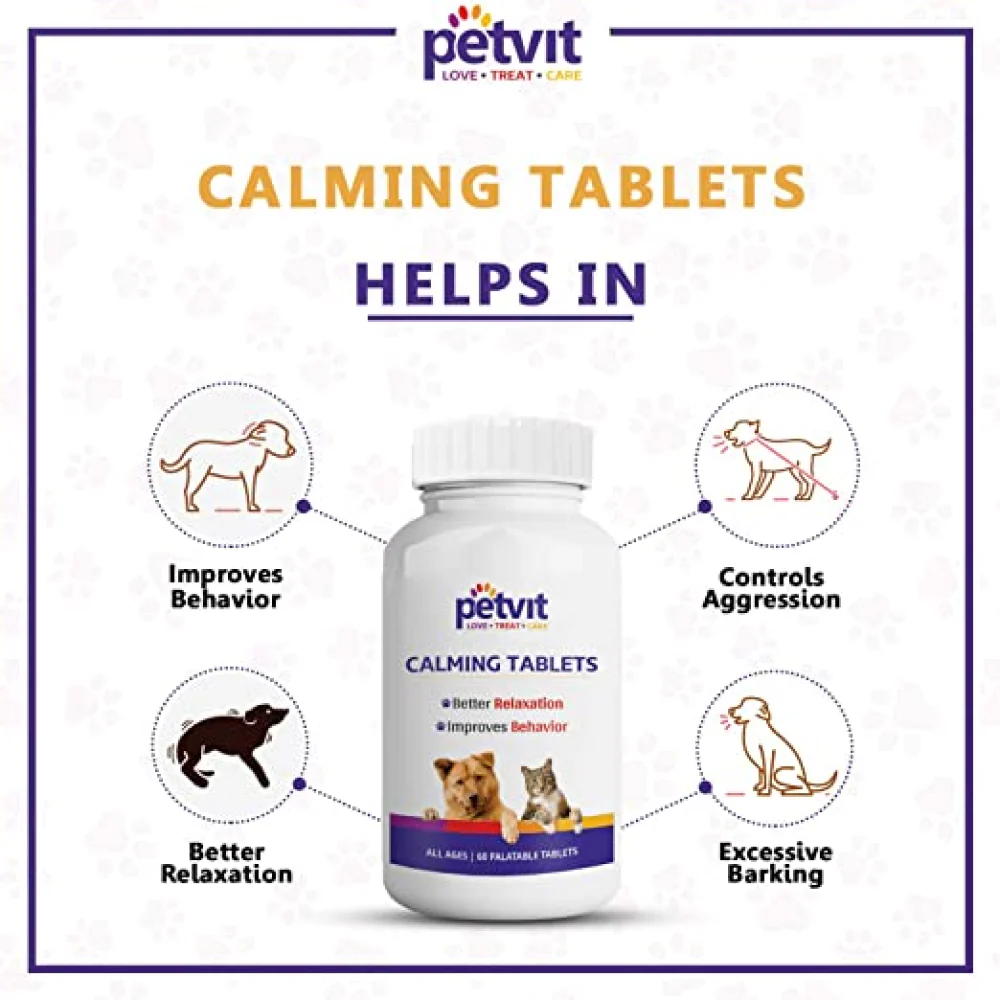 Petvit Calming Tablets for Dogs and Cats - Image 5