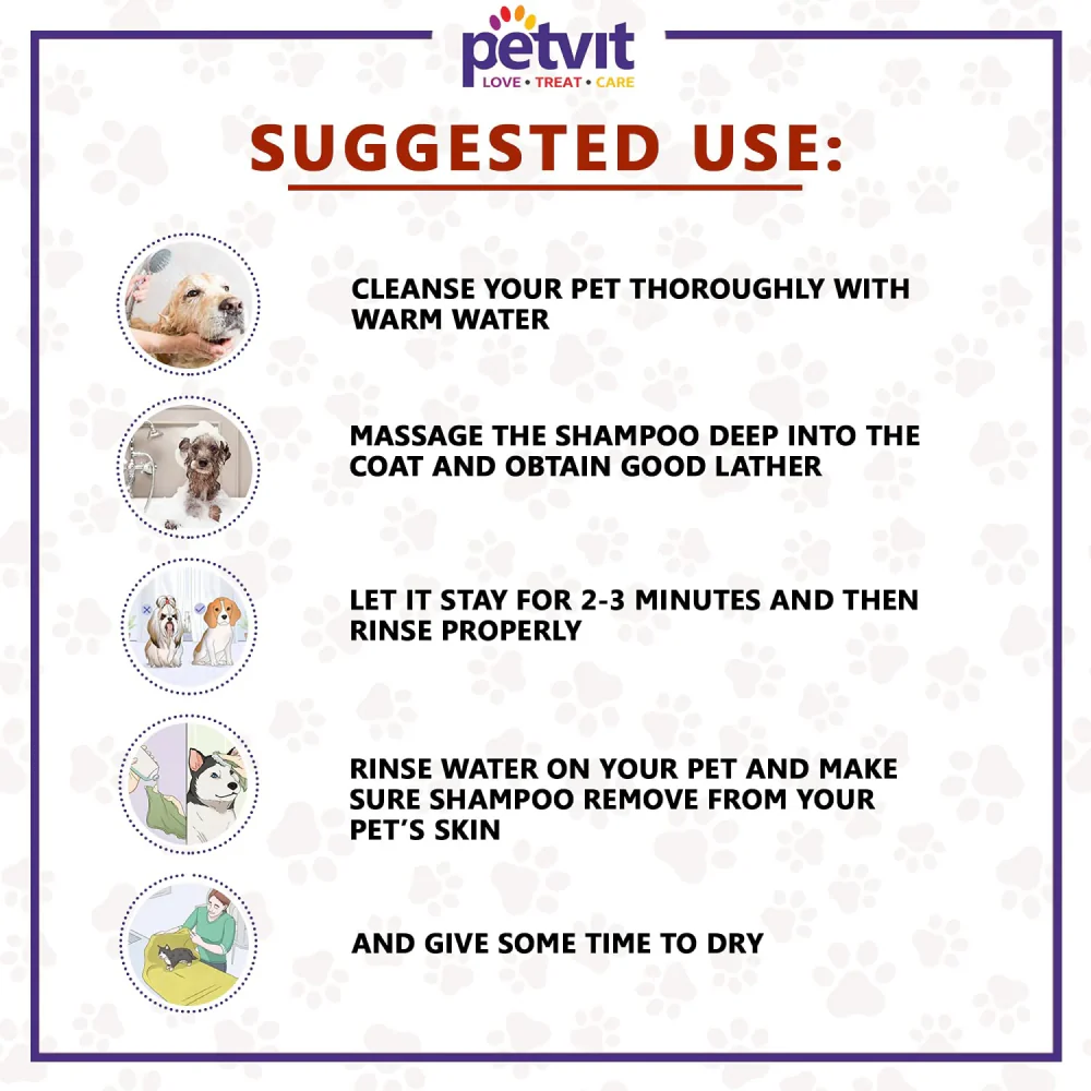 Petvit Detangle & Shine Pet Shampoo for Dogs and Cats - Image 5