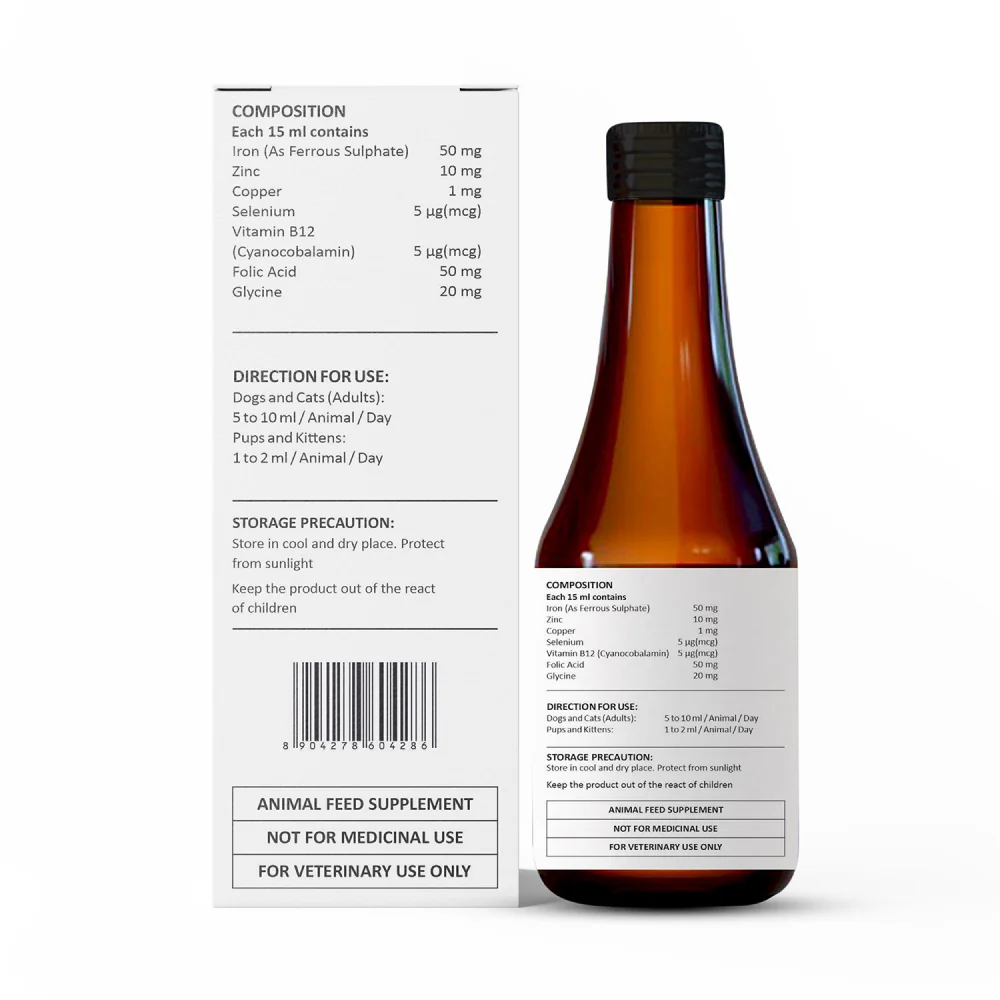 Petvit Hematic Syrup for Dogs and Cats - Image 3