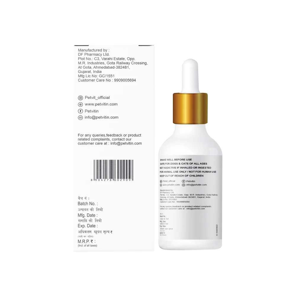 Petvit Hemp Seed Oil for Dogs and Cats - Image 2