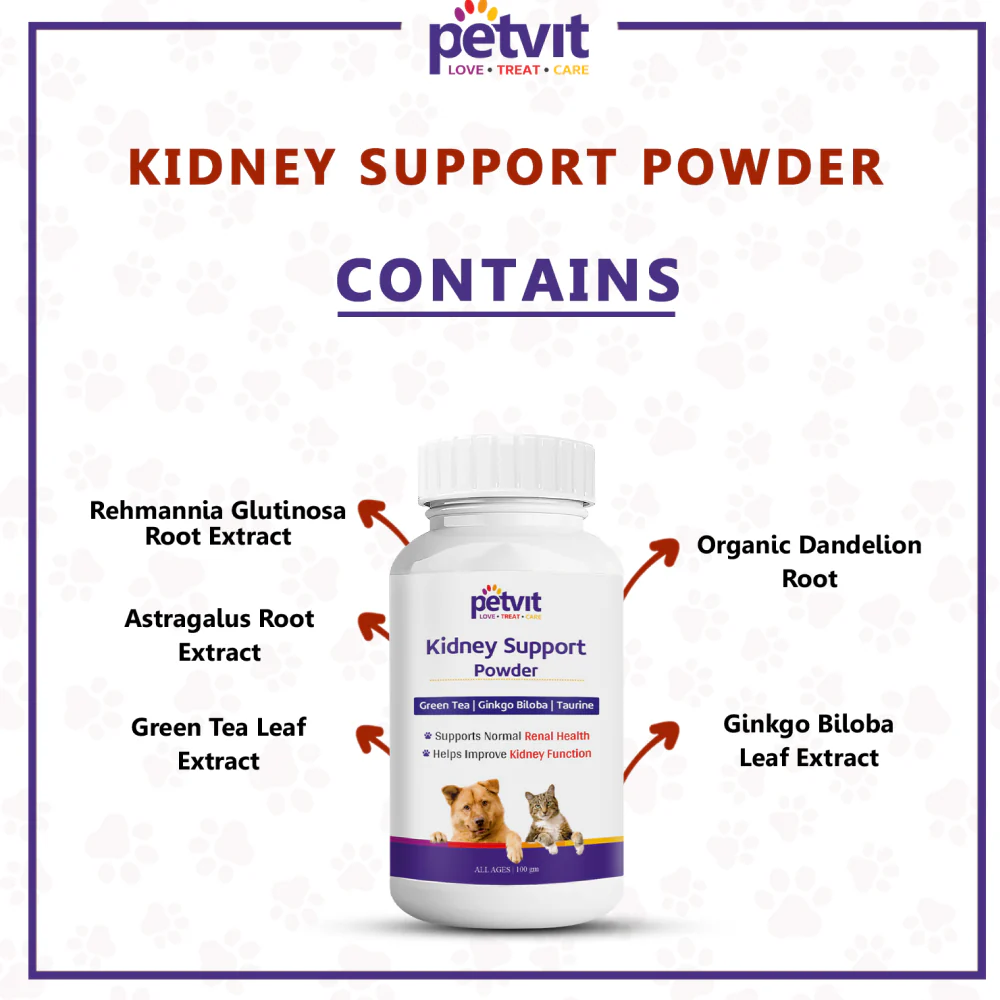Petvit Kidney Support Powder for Dogs and Cats - Image 5