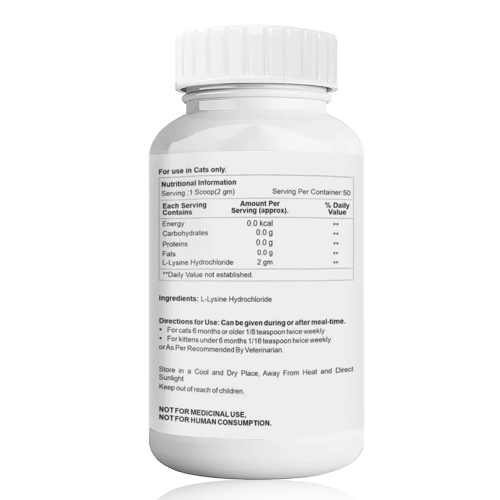 Petvit L Lysine Powder for Cats - Image 3