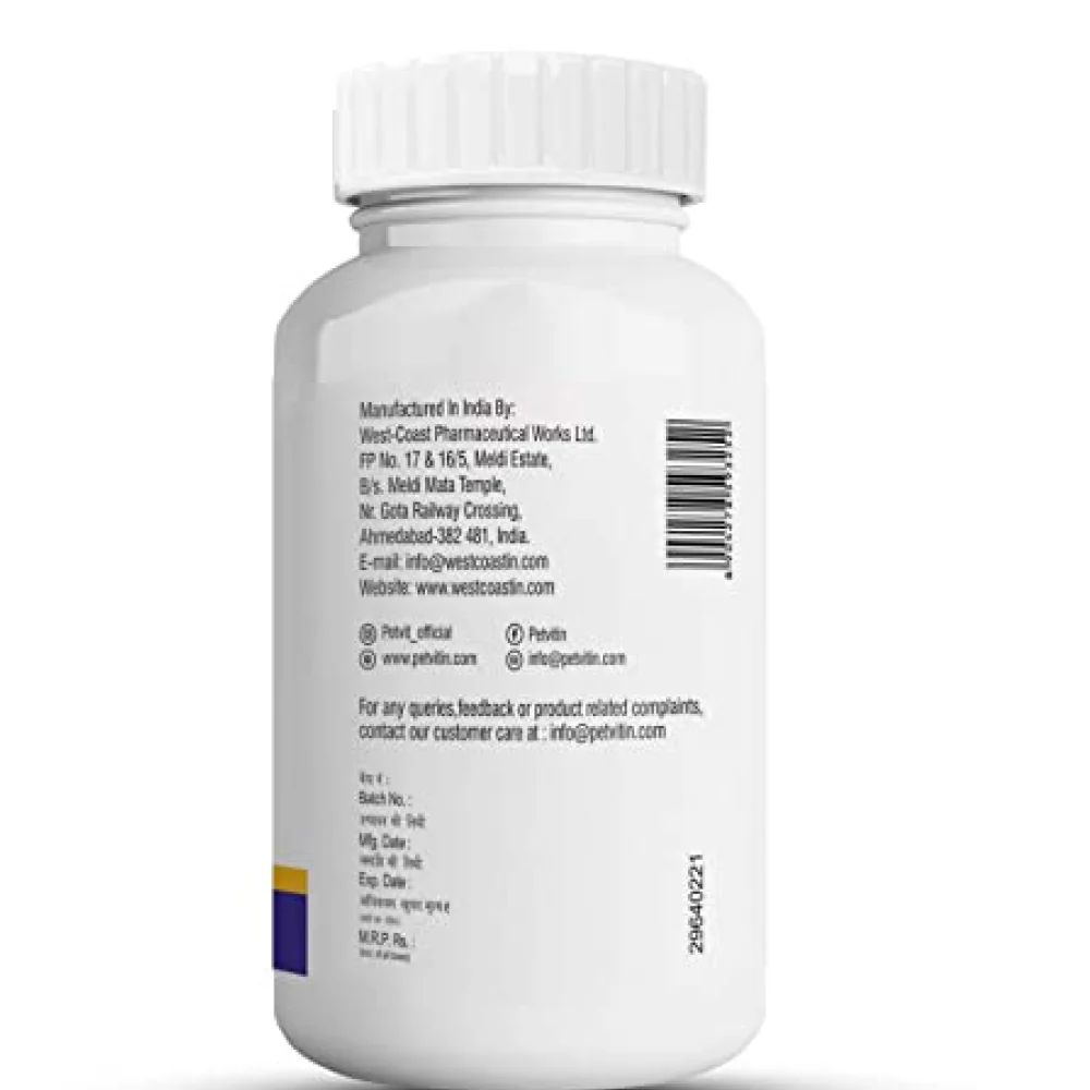 Petvit Multivitamin & Multimineral Tablets for Dogs and Cats - Image 3