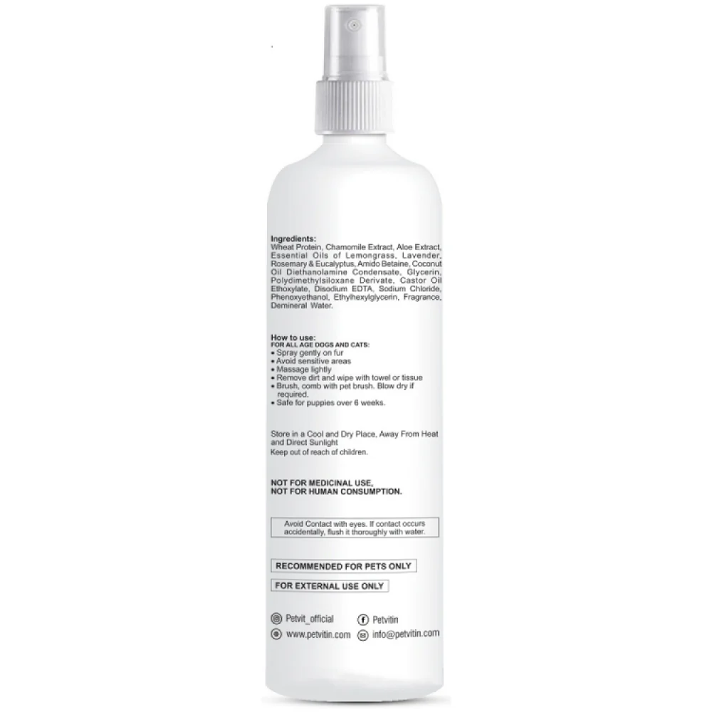 Petvit Plant Based Natural Waterless Shampoo for Dogs - Image 3