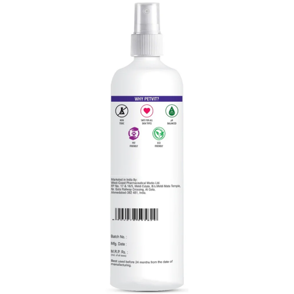 Petvit Plant Based Natural Waterless Shampoo for Dogs - Image 4