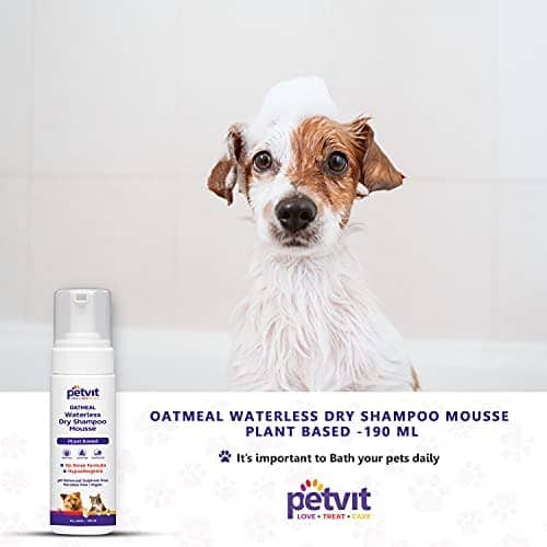 Petvit Oatmeal Waterless Shampoo for Dogs and Cats - Image 8