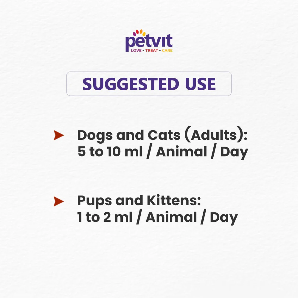 Petvit Omega Rich Skin & Coat Sardine Oil for Dogs and Cats - Image 6