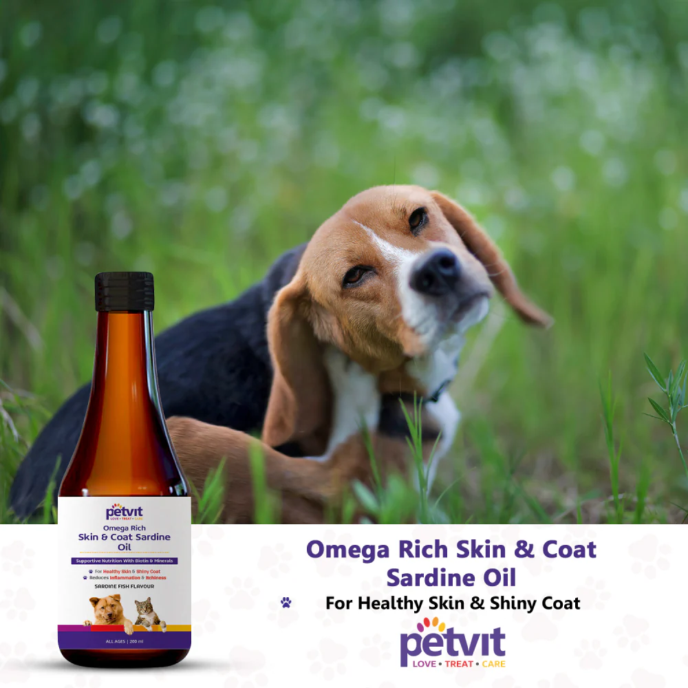 Petvit Omega Rich Skin & Coat Sardine Oil for Dogs and Cats - Image 7