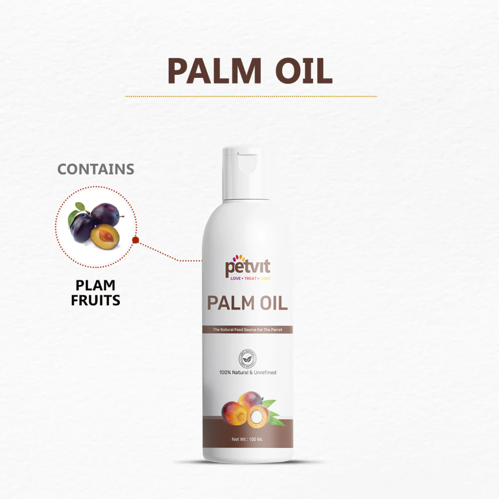 Petvit Palm Oil with Palm Fruit for Parrots - Image 4