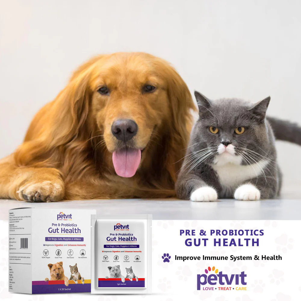 Petvit Pre & Probiotics Gut Health Powder for Dogs and Cats - Image 7