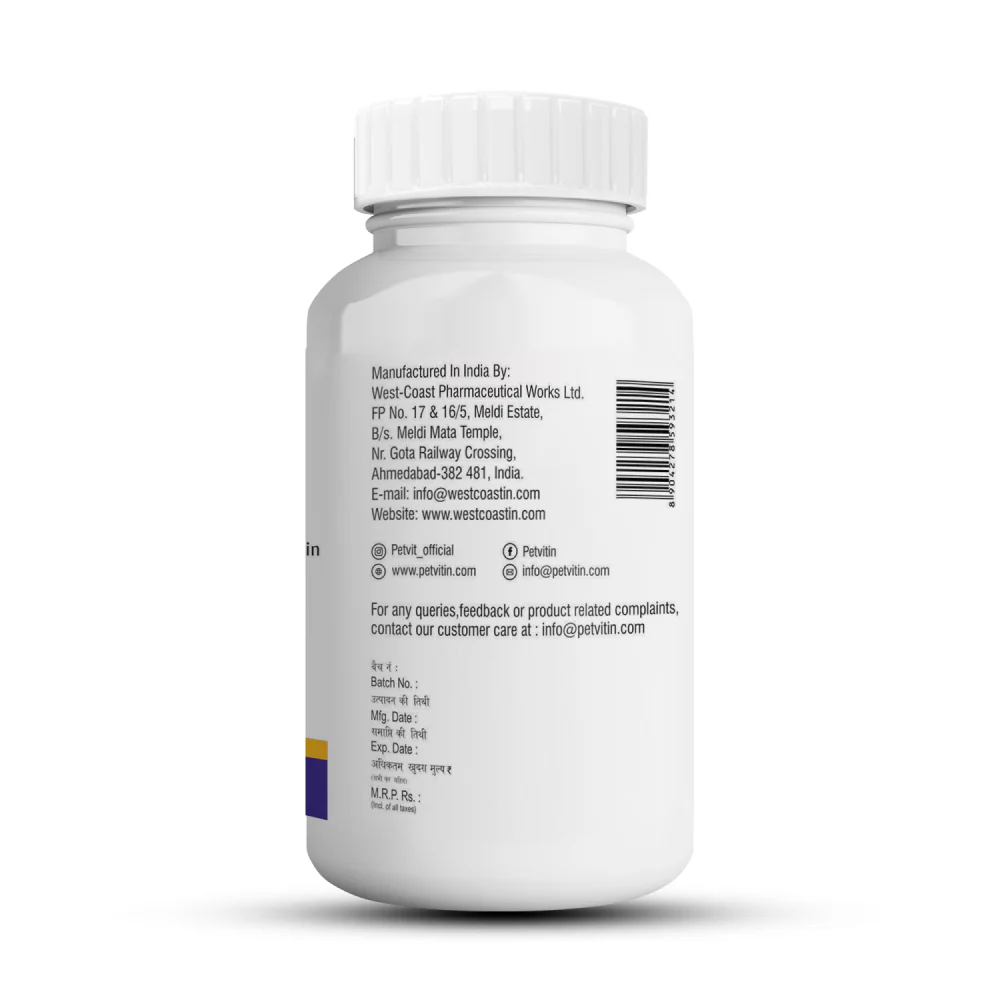 Petvit Skin & Coat Tablets for Dogs and Cats - Image 5
