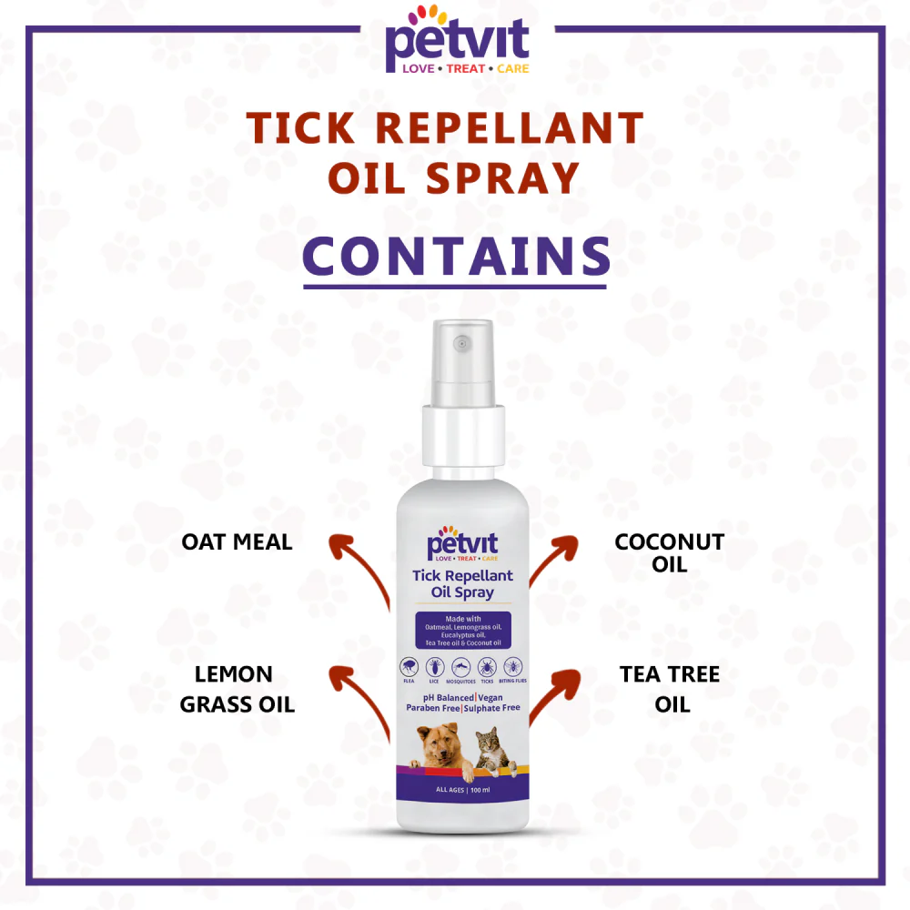 Petvit Tick Repellent Oil Spray for Dogs and Cats - Image 7