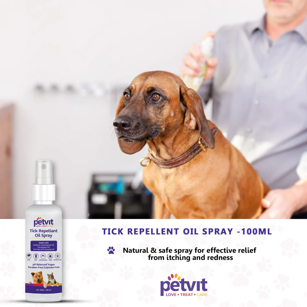 Petvit Tick Repellent Oil Spray for Dogs and Cats - Image 9