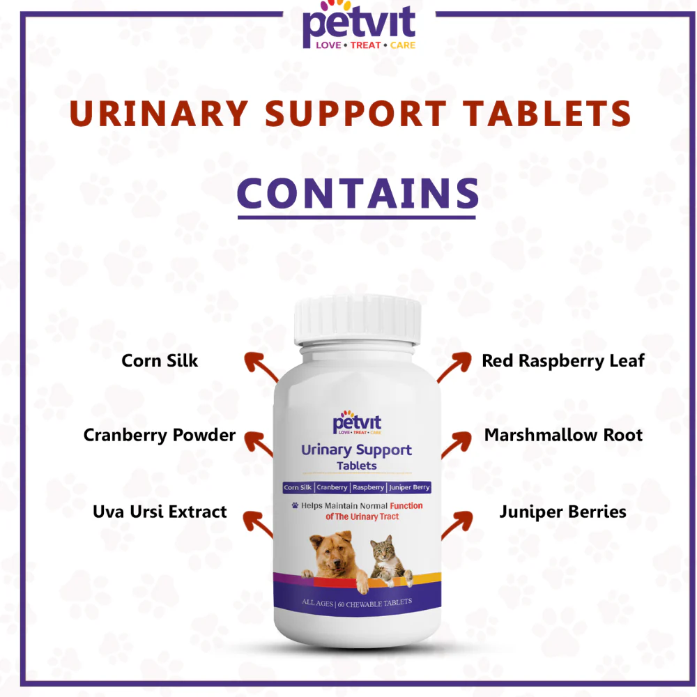 Petvit Urinary Support Tablets for Dogs and Cats - Image 5
