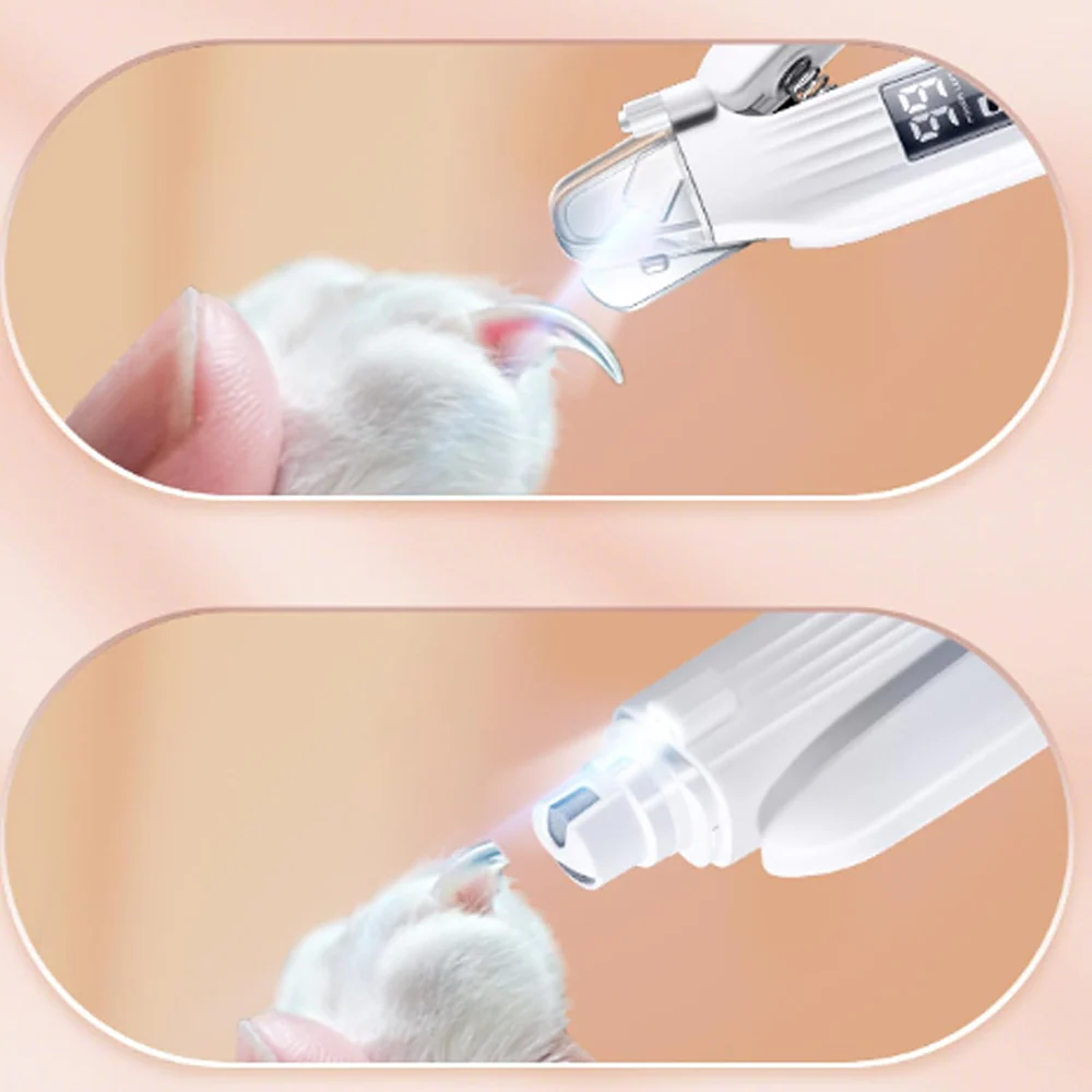 PetVogue 2 in 1 LED Nail Grinder & Nail Cutter for Dogs and Cats - Image 6