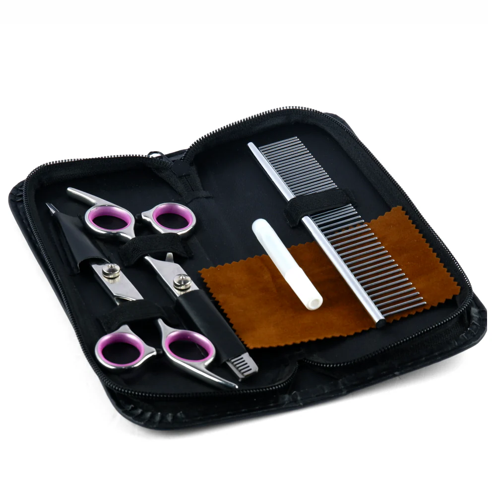 PetVogue Grooming Scissors and Comb Kit for Dogs and Cats - Image 2