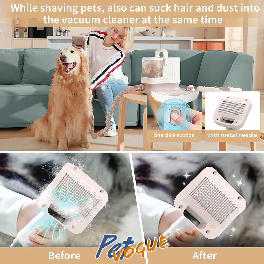 Petvogue 6 in 1 Grooming Kit for Dog & Cats - Image 4