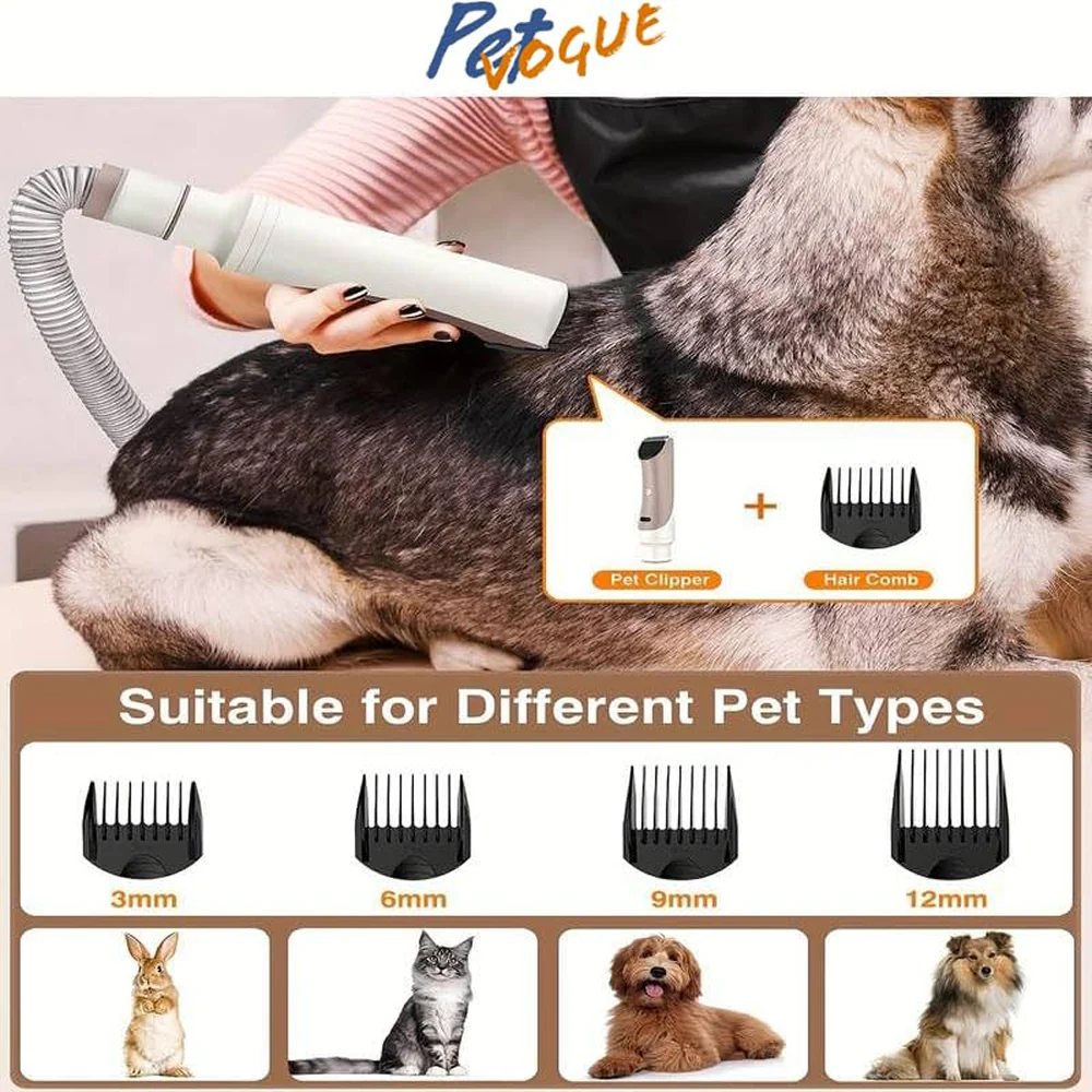 Petvogue 6 in 1 Grooming Kit for Dog & Cats - Image 9