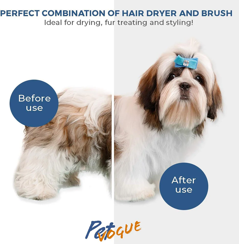 PetVogue Portable Professional Home Grooming Kit with Hair Drying & Blower for Dogs & Cats - Image 4