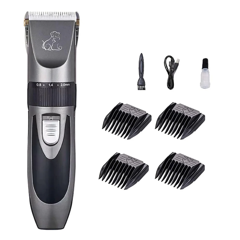 PetVogue Unisex Kit Clipper with Low Noise Rechargeable Hair Trimmer for Dogs and Cats