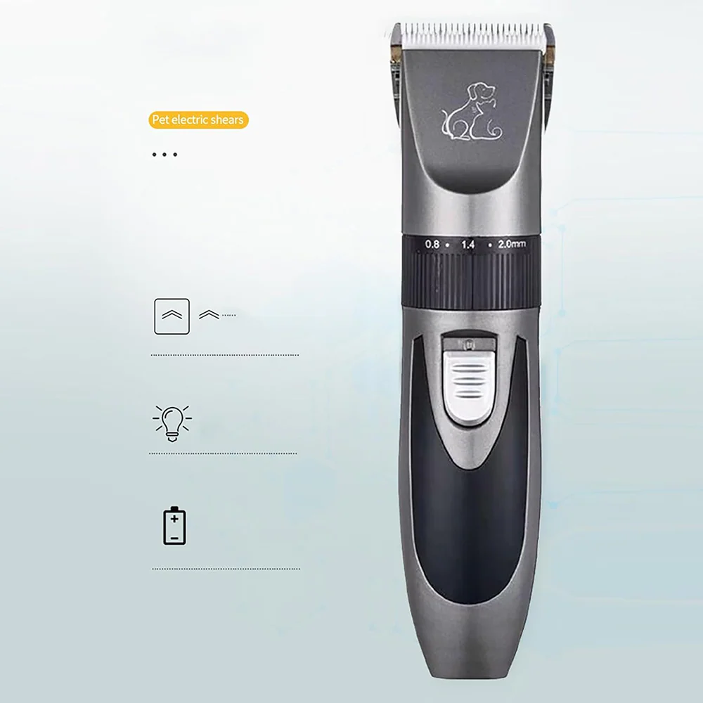 PetVogue Unisex Kit Clipper with Low Noise Rechargeable Hair Trimmer for Dogs and Cats - Image 2