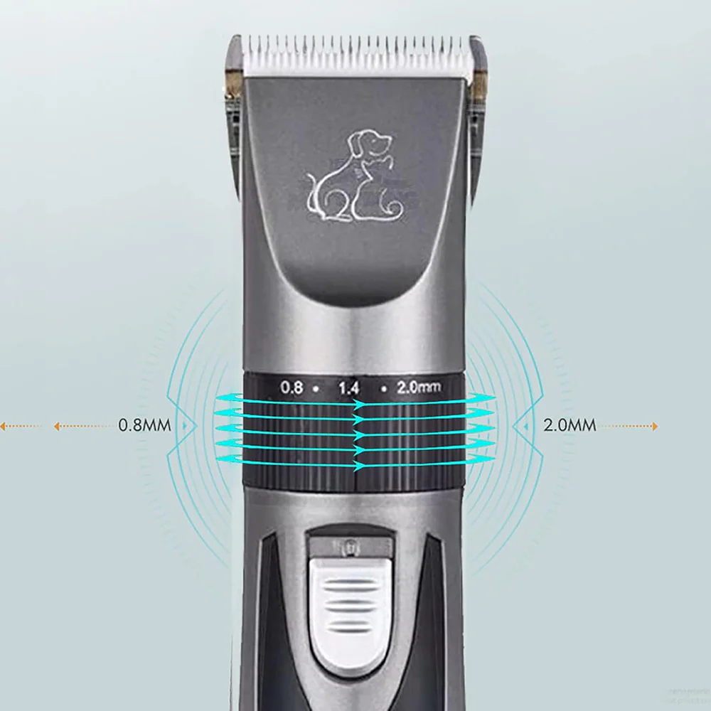 PetVogue Unisex Kit Clipper with Low Noise Rechargeable Hair Trimmer for Dogs and Cats - Image 5