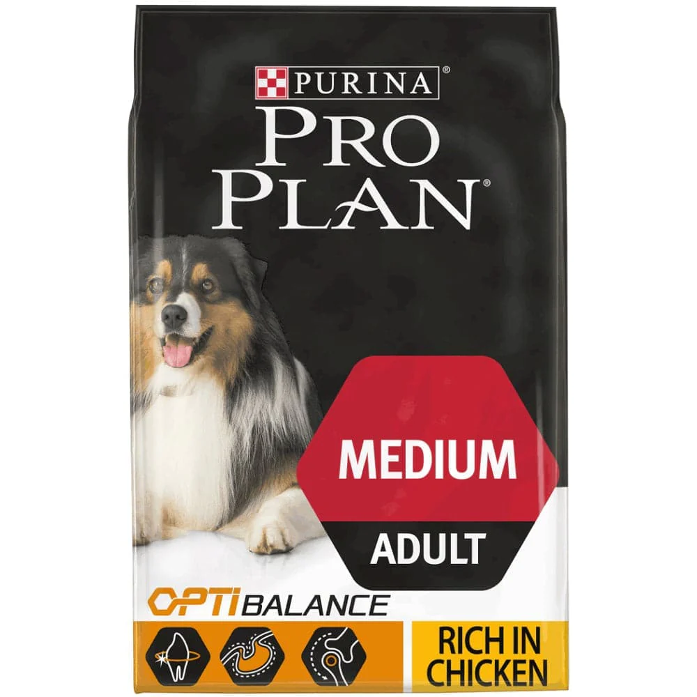Purina Pro Plan Chicken Medium Breed Adult Dog Dry Food (New Improved Formula) - Image 14