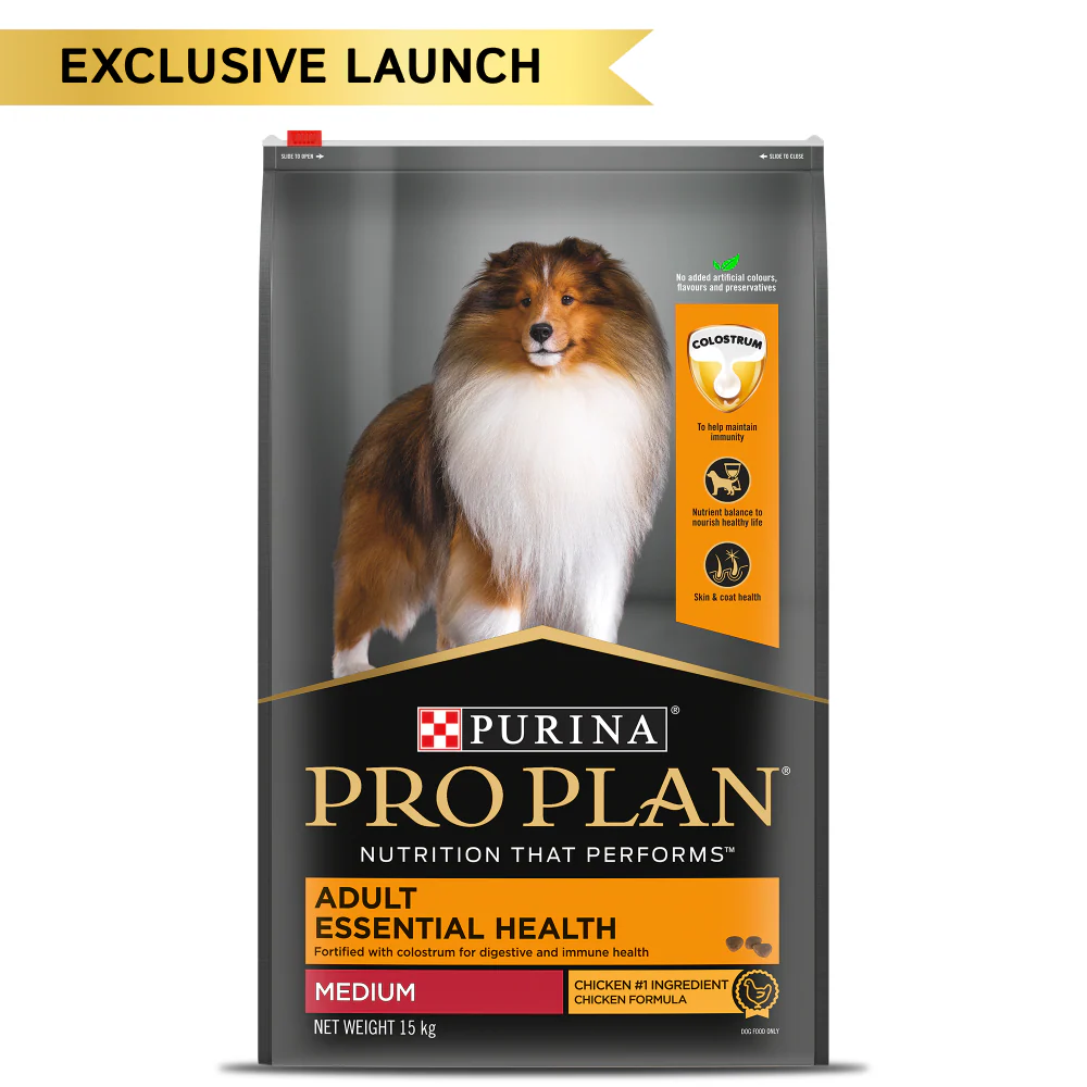 Purina Pro Plan Chicken Medium Breed Adult Dog Dry Food (New Improved Formula) - Image 2