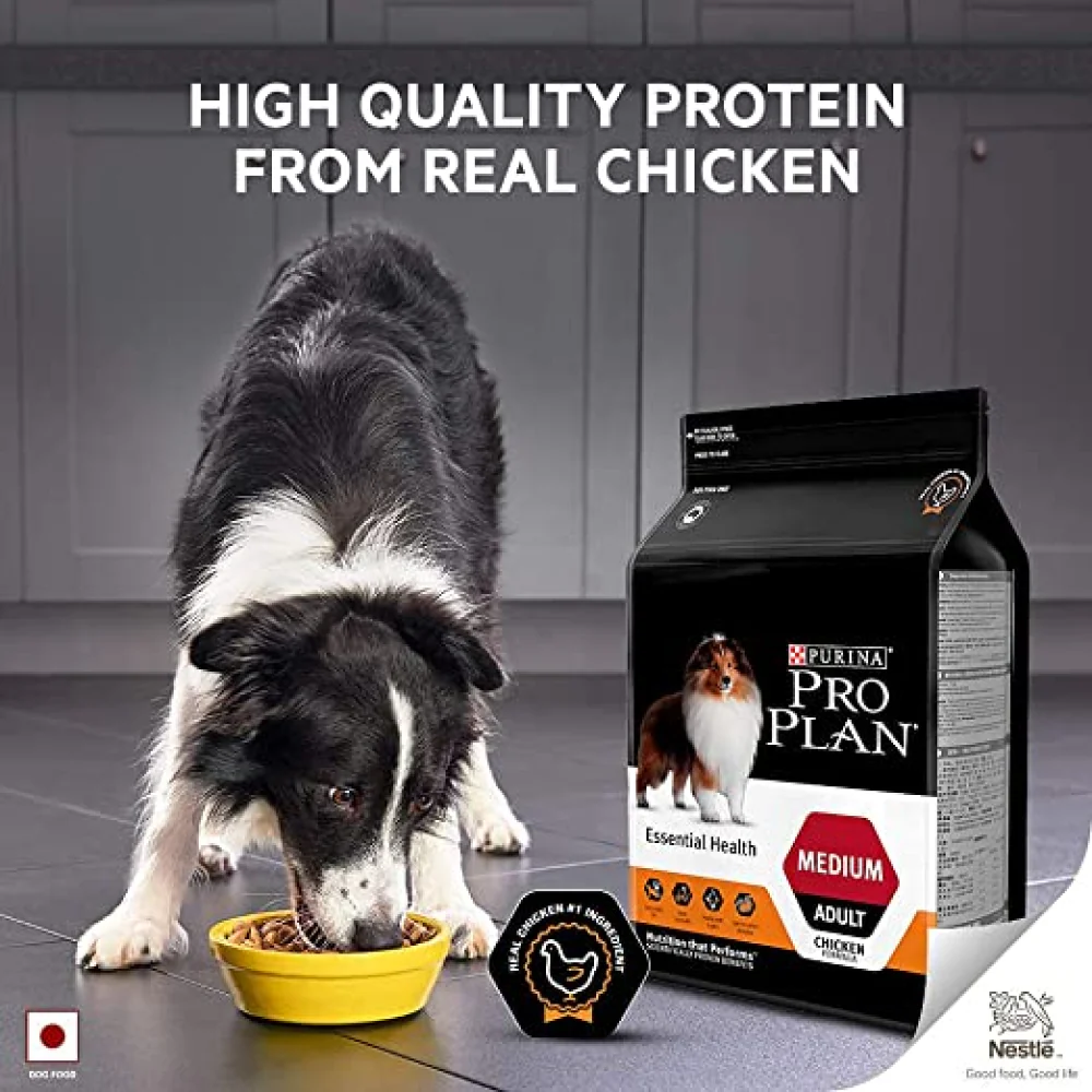 Purina Pro Plan Chicken Medium Breed Adult Dog Dry Food (New Improved Formula) - Image 3