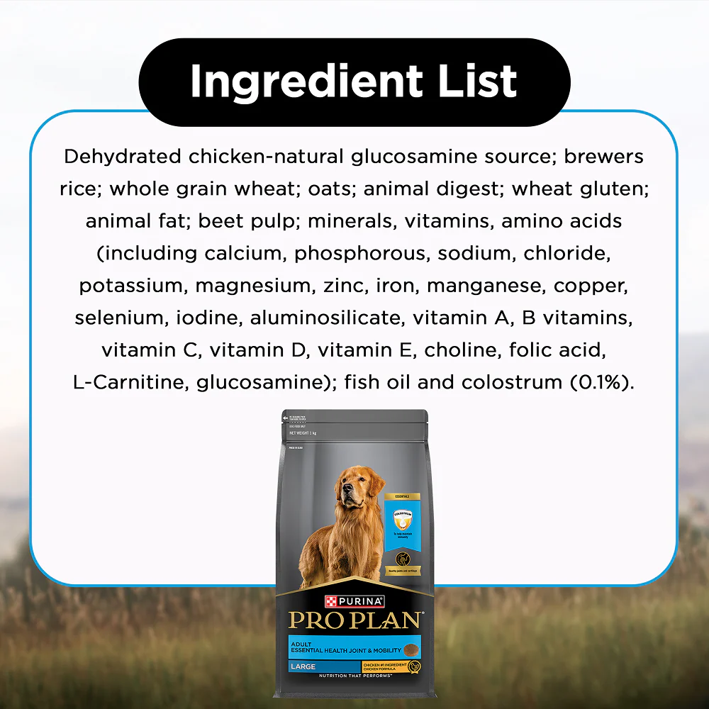 Purina Pro Plan Chicken Large Breed Adult Dog Dry Food (New Improved Formula) - Image 6