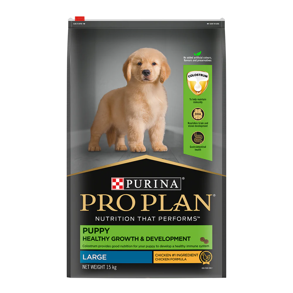 Pro Plan Chicken Large Breed Puppy Dog Dry Food (New Improved Formula) - Image 14