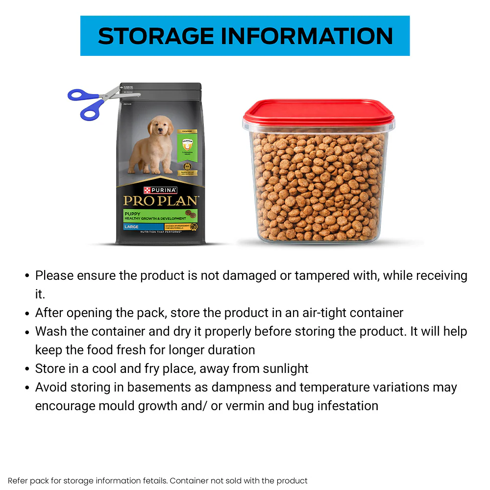 Pro Plan Chicken Large Breed Puppy Dog Dry Food (New Improved Formula) - Image 9