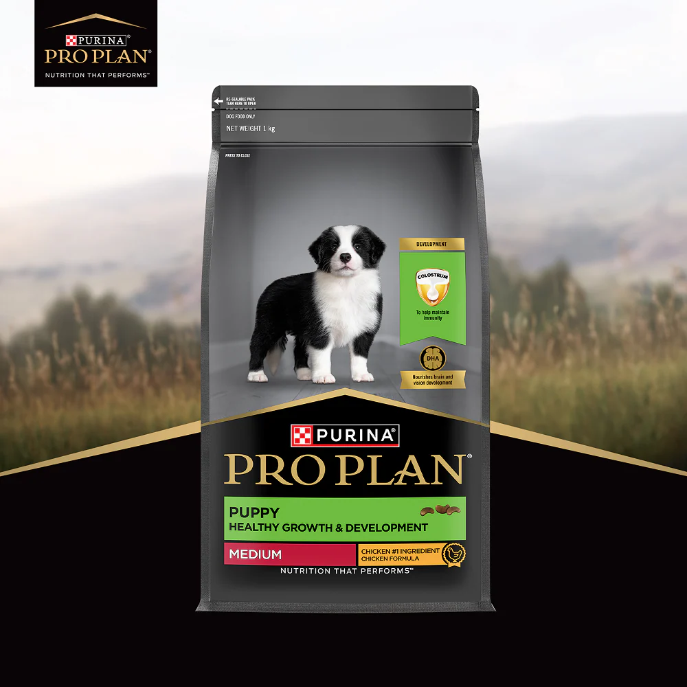 Purina Pro Plan Chicken Medium Breed Puppy Dog Dry Food (New Improved Formula) - Image 12