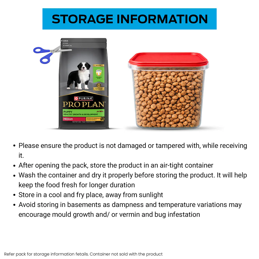 Pro Plan Chicken Medium Breed Puppy Dog Dry Food (New Improved Formula) - Image 8