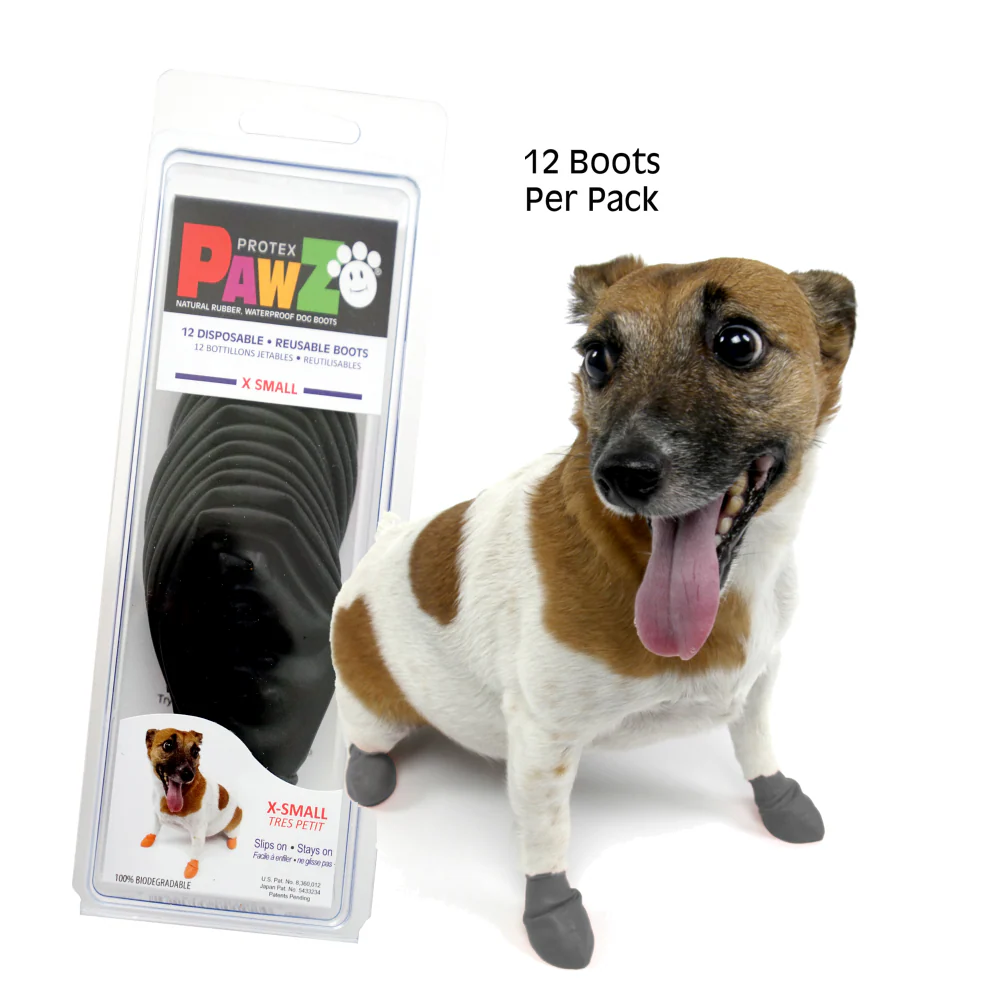 Protex PawZ Disposable and Reusable Boots for Dogs (Black) - Image 6