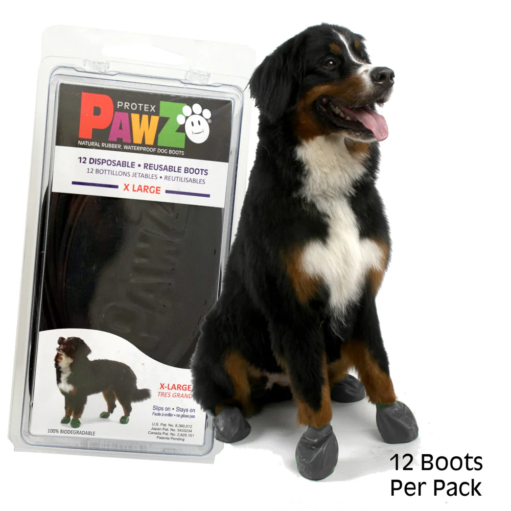 Protex PawZ Disposable and Reusable Boots for Dogs (Black) - Image 7