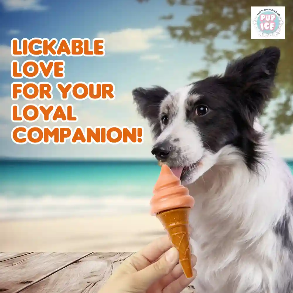 Pup Ice Strawberry Flavoured Waffle Cones Dog Treat - Image 6
