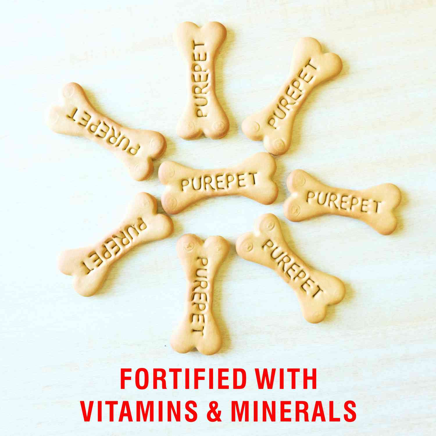 Purepet 100% Vegeterian Biscuit Dog Treats - Image 4