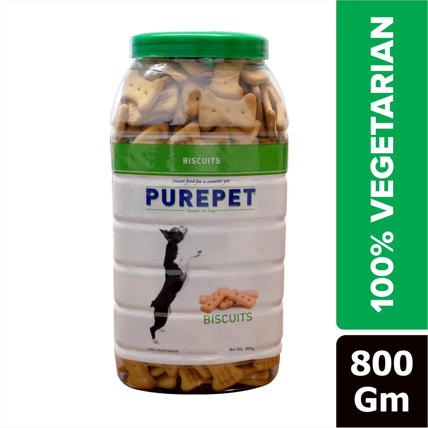 Purepet 100% Vegeterian Biscuit Dog Treats - Image 6