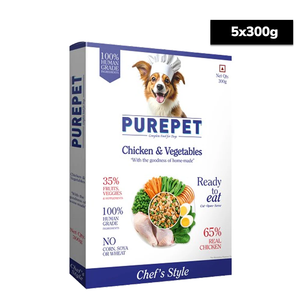 Purepet Chicken and Vegetable Biryani Fresh Food For Dogs - Image 10